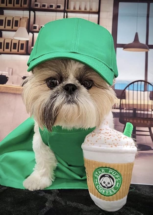 Parody Star Pups Coffee Dog Toy