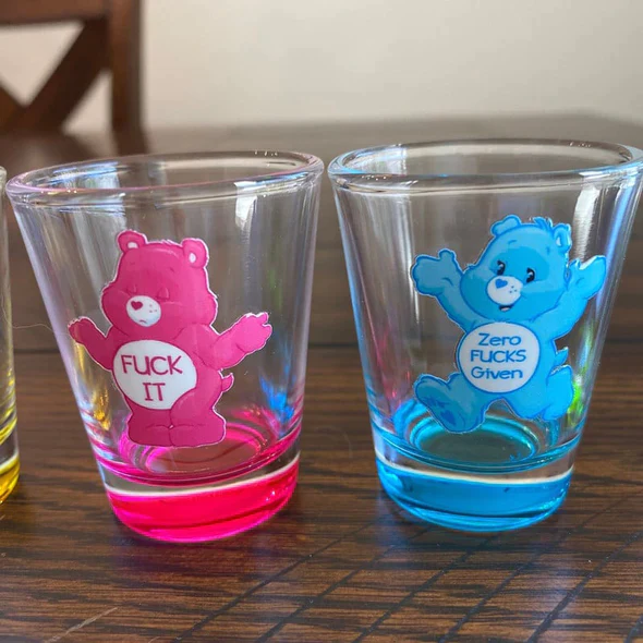 Swear Bears Shot Glasses™ (Set Of 6)