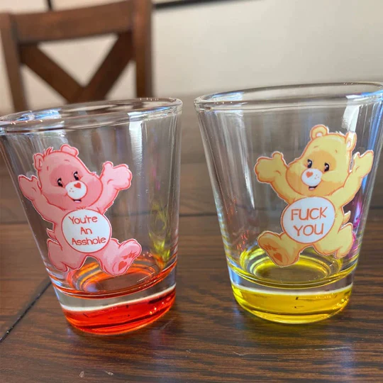 Swear Bears Shot Glasses™ (Set Of 6)