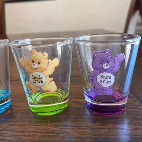 Swear Bears Shot Glasses™ (Set Of 6)