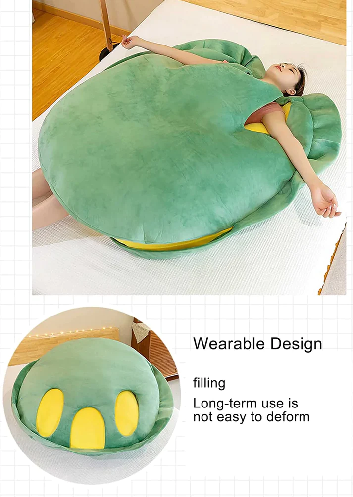 Wearable Turtle Shell Pillows™