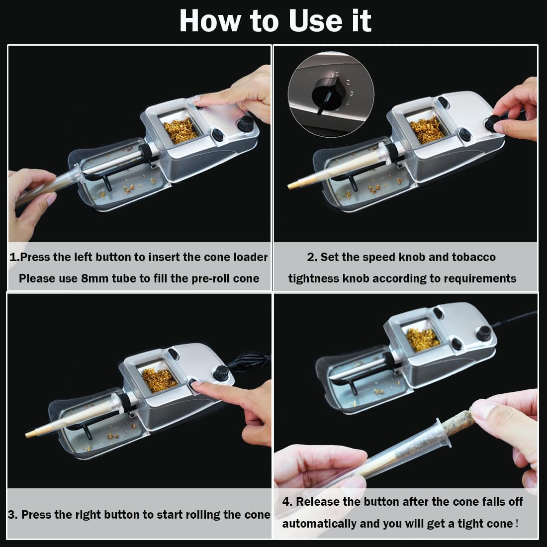 Pre-Roll Machine