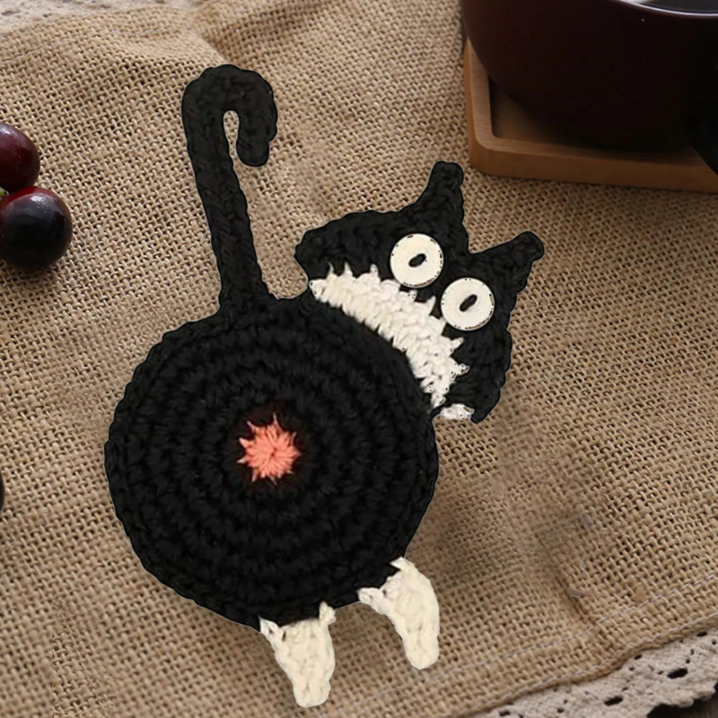 Cat Butt Coaster