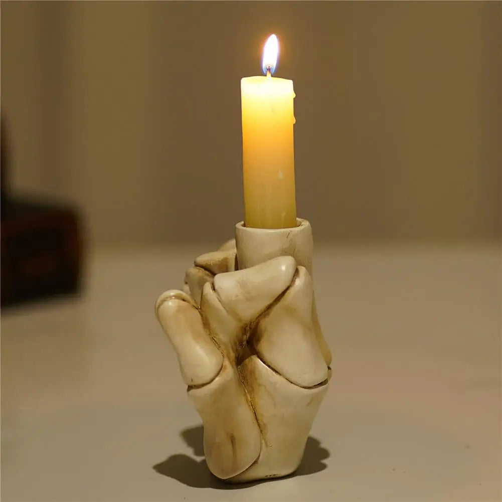 Skeletal Grip Candle Holder