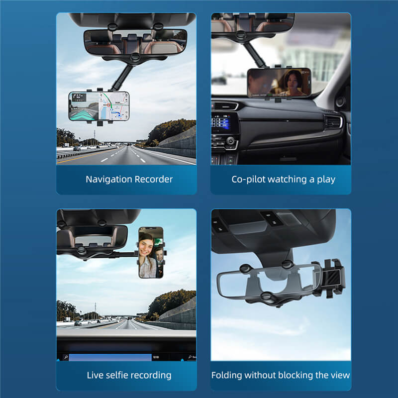 Rotatable & Retractable Car Phone Holder™