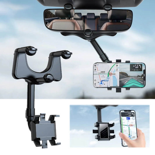 Rotatable & Retractable Car Phone Holder™