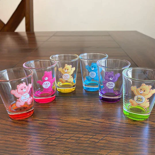 Swear Bears Shot Glasses™ (Set Of 6)
