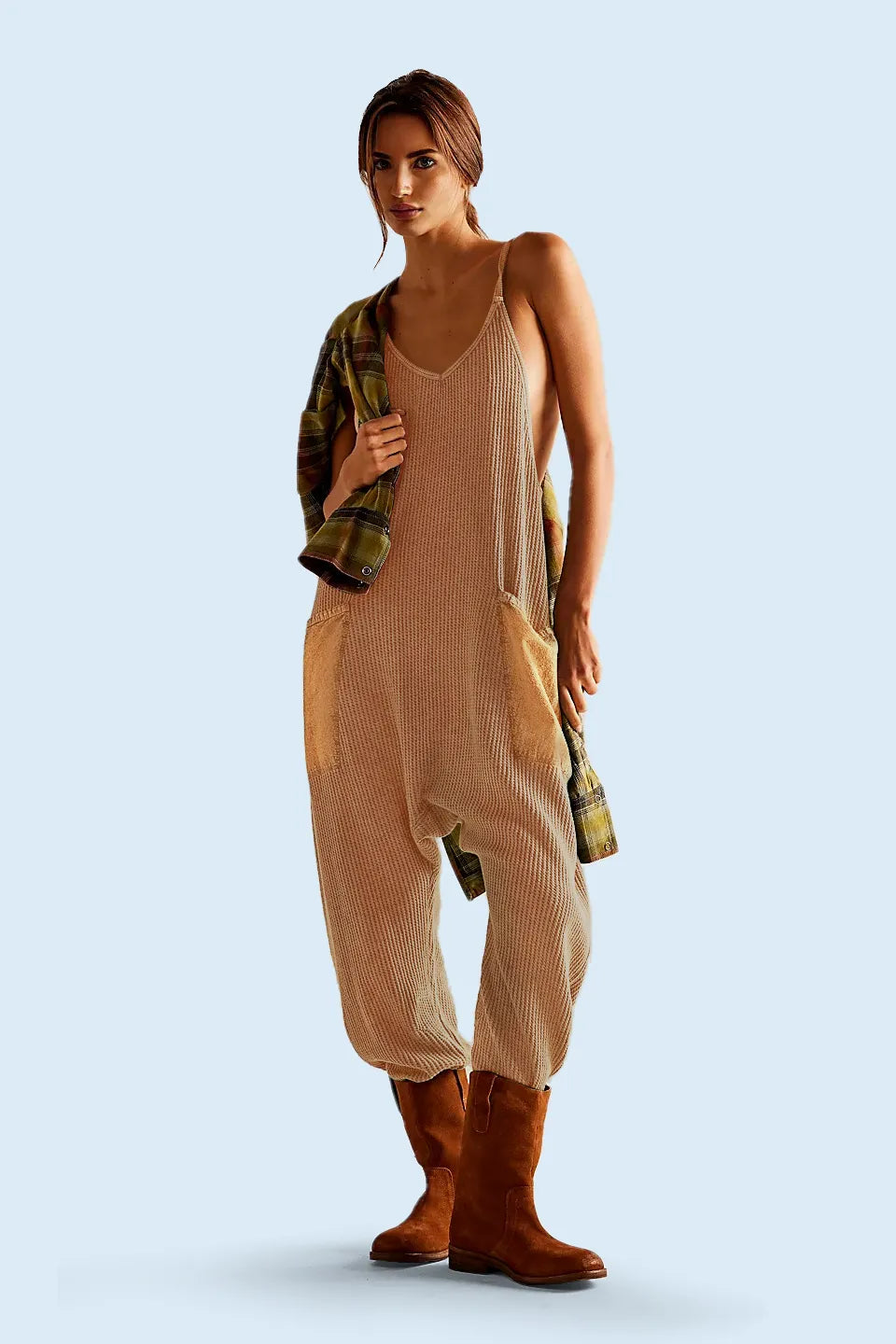 Waffle Knit Jumpsuit™