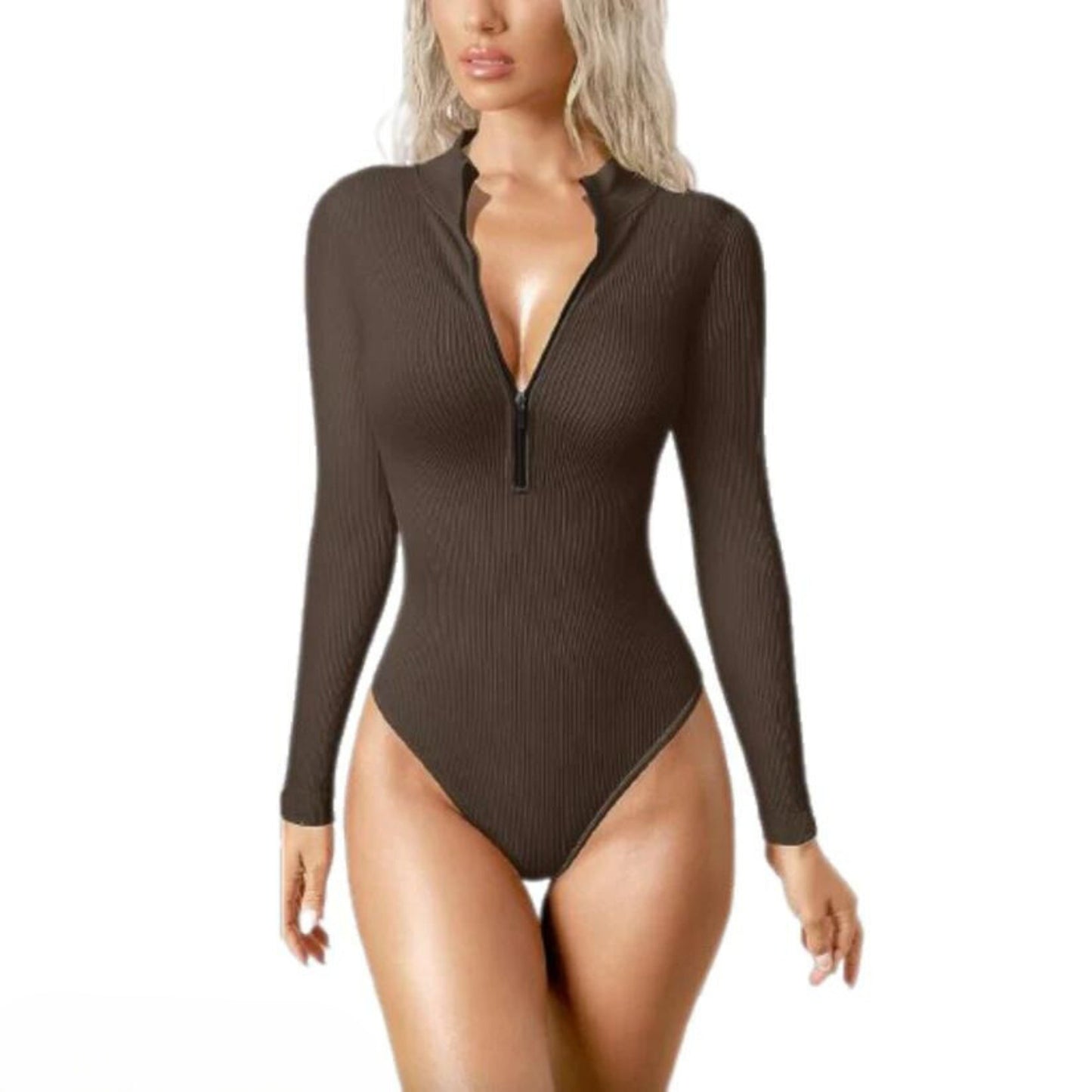 Snatched Zip-Up Bodysuit™