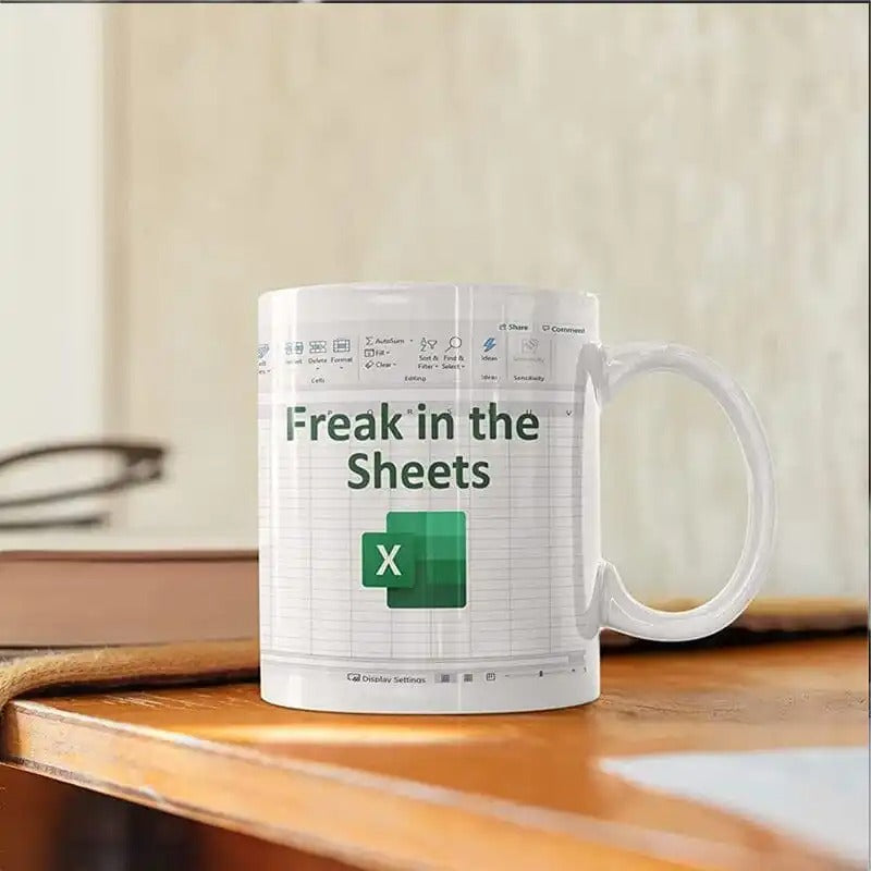 Spreadsheet guru mug