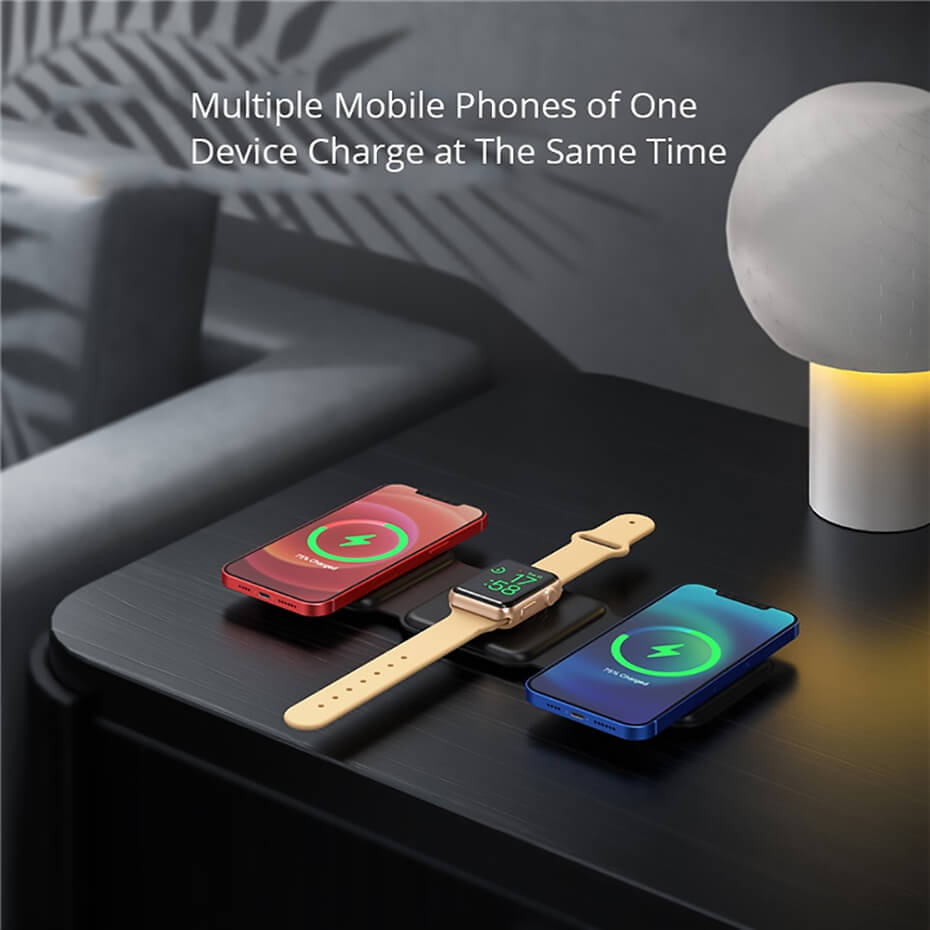 3-in-1 Magnetic Foldable Wireless Charger™