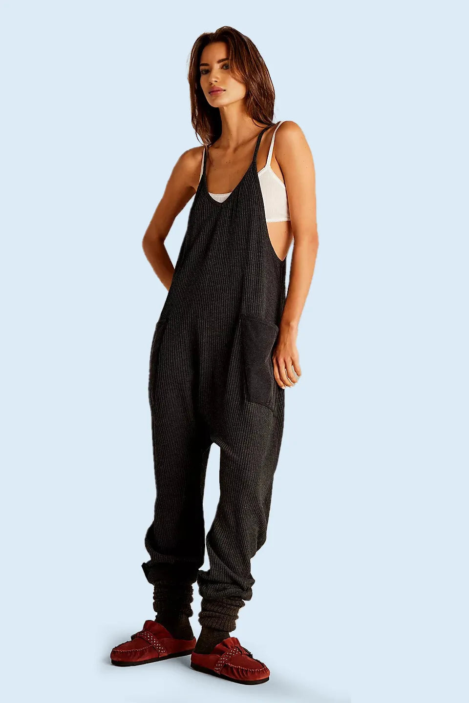 Waffle Knit Jumpsuit™