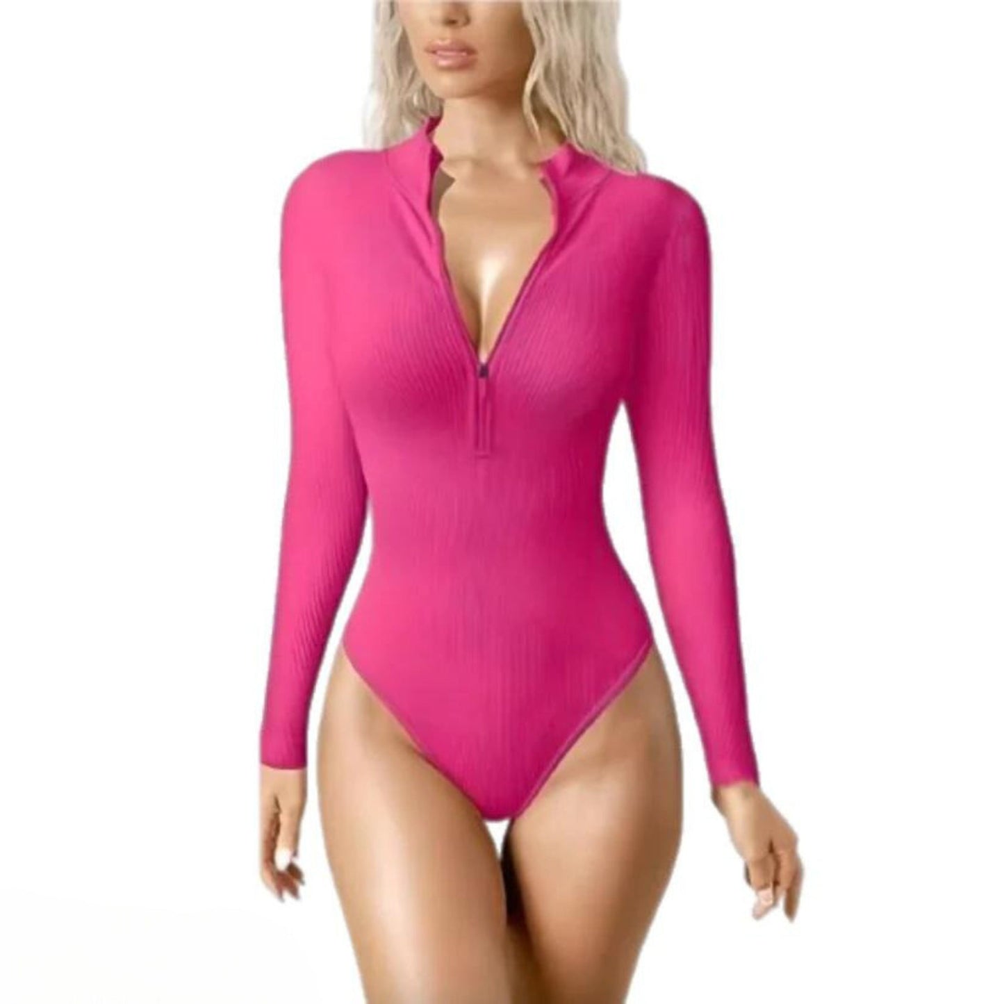 Snatched Zip-Up Bodysuit™