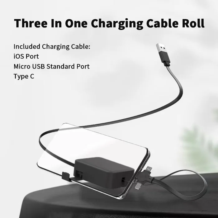 3-in-1 Charging Cable Roll™