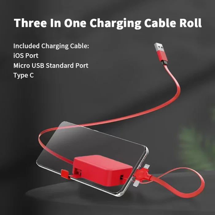 3-in-1 Charging Cable Roll™