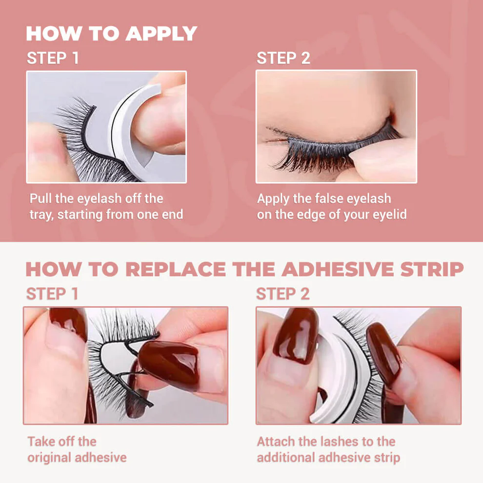 Reusable Self-Adhesive Eyelashes™