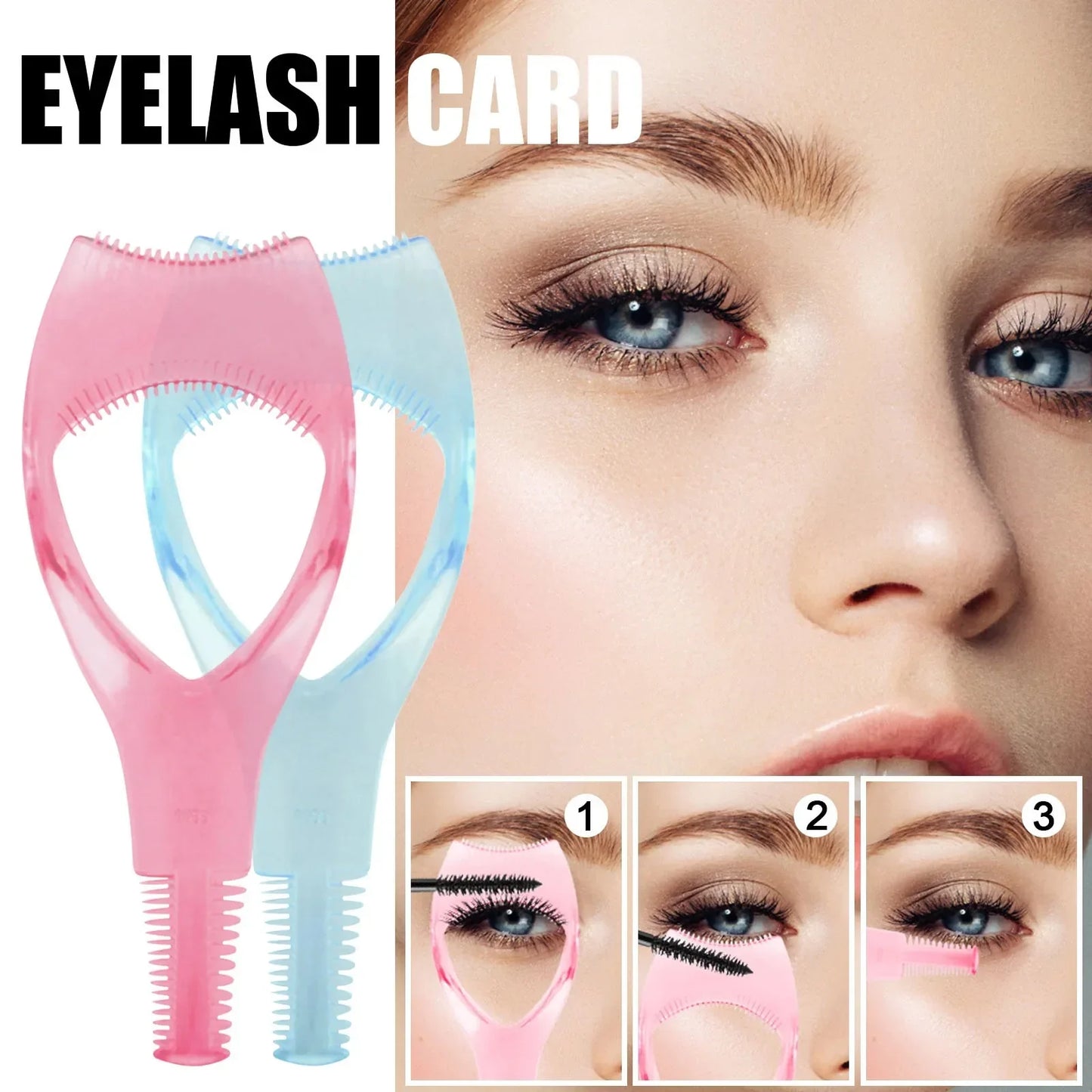 3in1 Eyelashes Tools Mascara Shield Applicator™