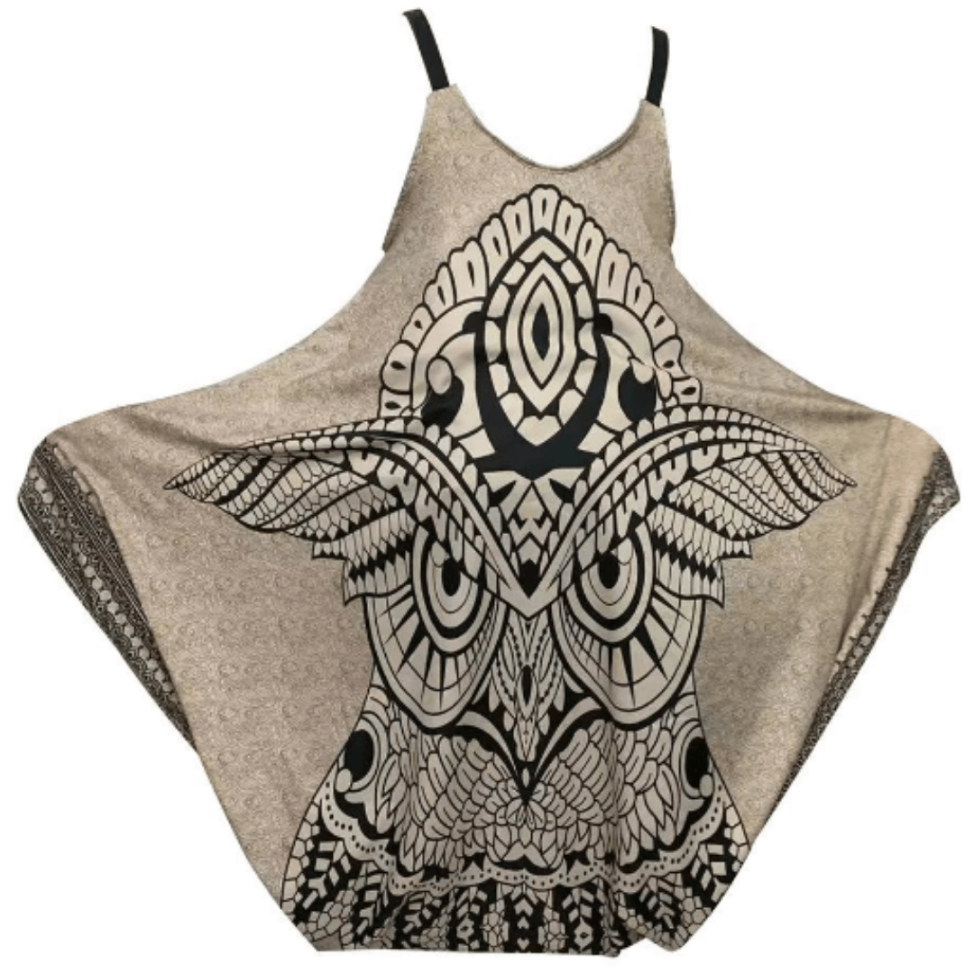 HooSmock™ Owl Romper Dress