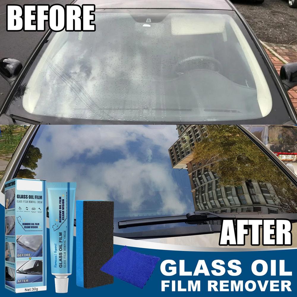 Glass Oil Film Removal Cream™