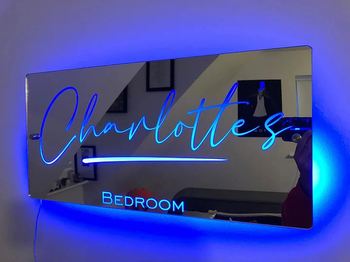 Personalized Light Up Name Mirror™