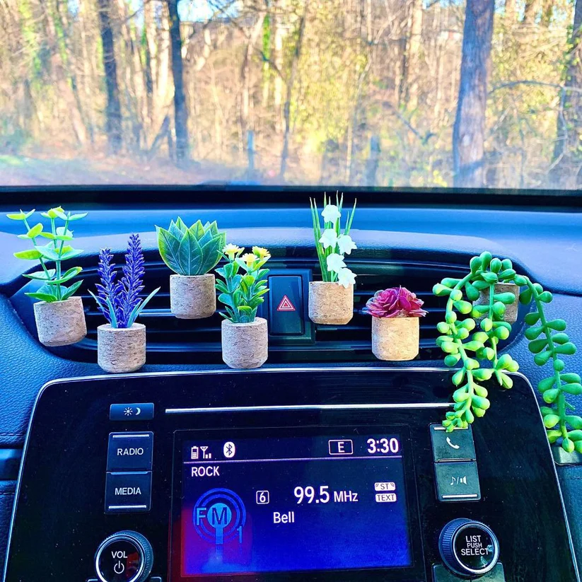 Succulent Air Freshner Vent Clips™