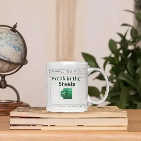 Spreadsheet guru mug