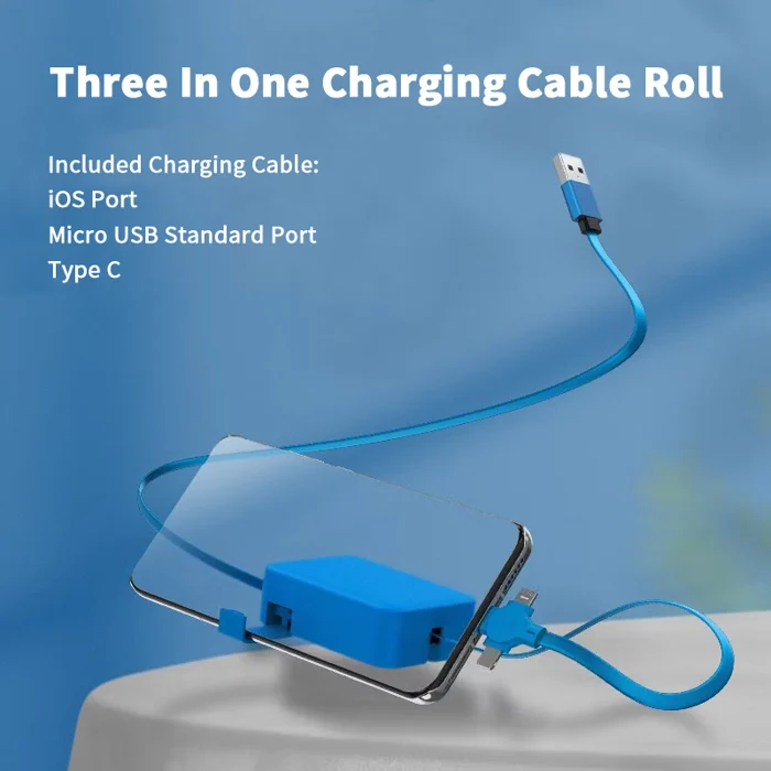 3-in-1 Charging Cable Roll™