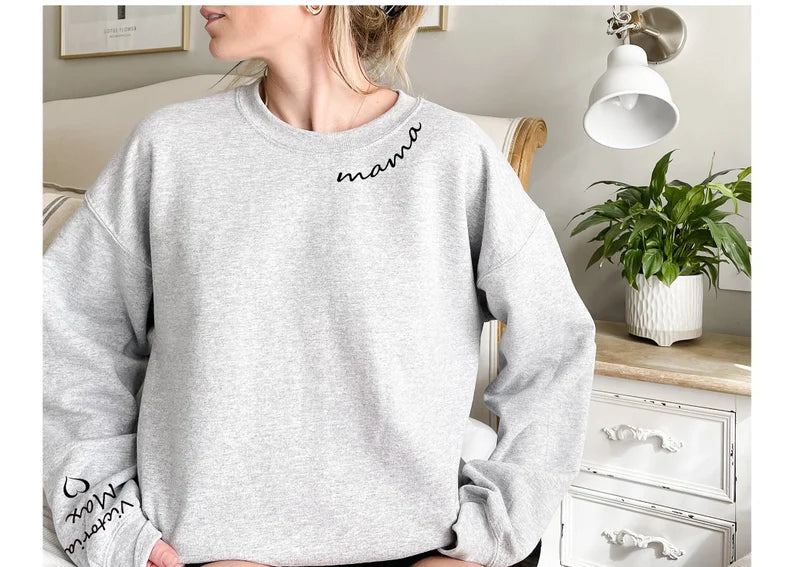 Custom Collar Mama Sweatshirt™