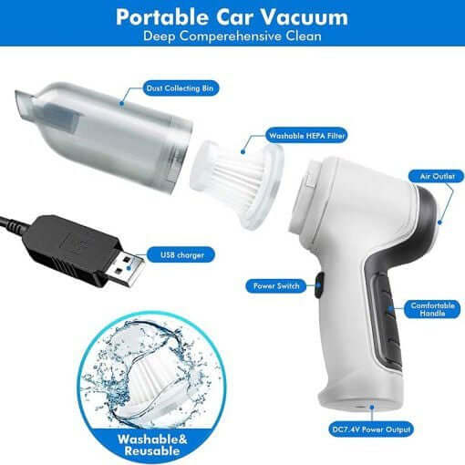 3-in-1 Cordless Vacuum & Inflate Device™